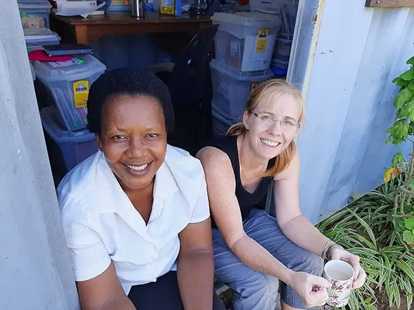 Jenny and Thandi